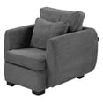 thumbnail image 2 of Sillon Kuma 1 Plaza Gris DICASA, 2 of 7