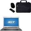 Acer S3 13.3" Ultrabook with Intel Core i3 processor with Bonus 14" Laptop Bag, Wireless Mouse, & Hub
