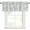 LightCyan, variant on Pink Bunny Floral Easter Rod Pocket Curtain Valance, Elegant Pastoral Spring Floral Rabbits Farmhouse Window Valance for Living Room, Bedroom, Kitchen 54"W x 18"L