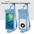 thumbnail image 2 of TopLLC Mobile Phone Bag Transparent Drifting Swimming Diving Hot Spring Bag Mobile Phone Special Sealing Belt Rope on Clearance, 2 of 9