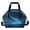 Blue Deep-sea Creature, variant on Quilted Lunch Bag Tote for Women with Adjustable Shoulder Strap for Work Picnic Travel Wolf Face and Moon