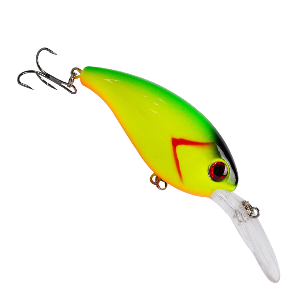 1PC Fishing Lures 10cm Plastic Hard Bass Baits 5 Colors Minnow Lures