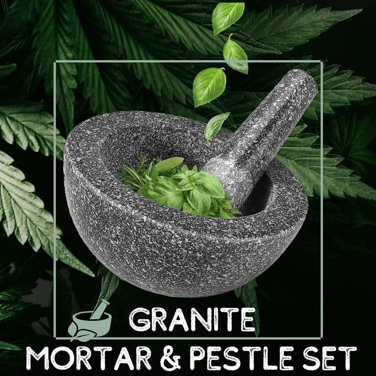 Granite Mortar & pestle - Whisk