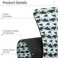 thumbnail image 4 of Yayeee Faucet Mat for Kitchen Sink 30" Diatomite Long Splash Guard Pad, Green Penguins Pattern, 2 Pack, 4 of 7
