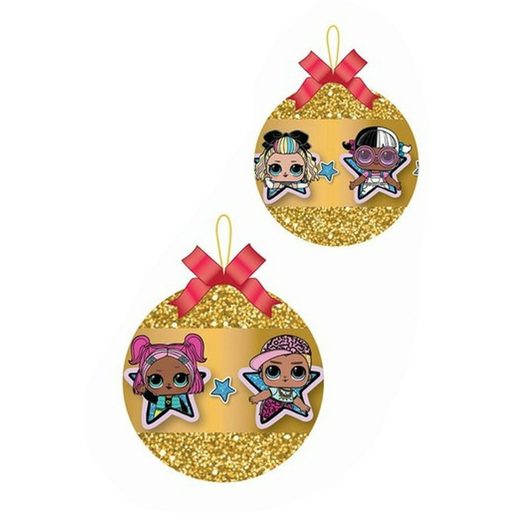 LOL surprise Yellow Ball Ornament