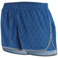 thumbnail image 1 of Ladies Fysique Shorts S Royal Plexus Print/Graphite, 1 of 1