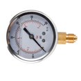 thumbnail image 3 of BTOER Manomètre Compact en Acier Inoxydable pour Mesure de Pression de Carburant, 3 of 8