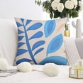 thumbnail image 5 of Floral Farmhouse Colorful Watercolor Flower Throw Pillow Covers 16"x16", Set Of 4, Linen Study Sofa Cushion Cover Indoor Living Room Home Decor, 5 of 7