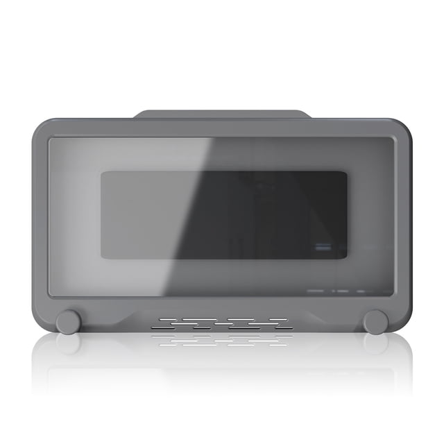 Caja de teléfono móvil a prueba de agua Autoadhesivo 360 grados caja ajustable caja de almacenamiento Tenedor de almacenamiento Tapa de viaje con perchas gris Sweethay HA009874-02B