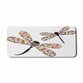 thumbnail image 1 of Modern Computer Mouse Pad, Butterfly and Dragonflies Colorful Alluring Wings and Dark Silhouettes Print, Rectangle Non-Slip Rubber Mousepad X-Large, 35" x 15" Gaming Size, Multicolor, by Ambesonne, 1 of 2