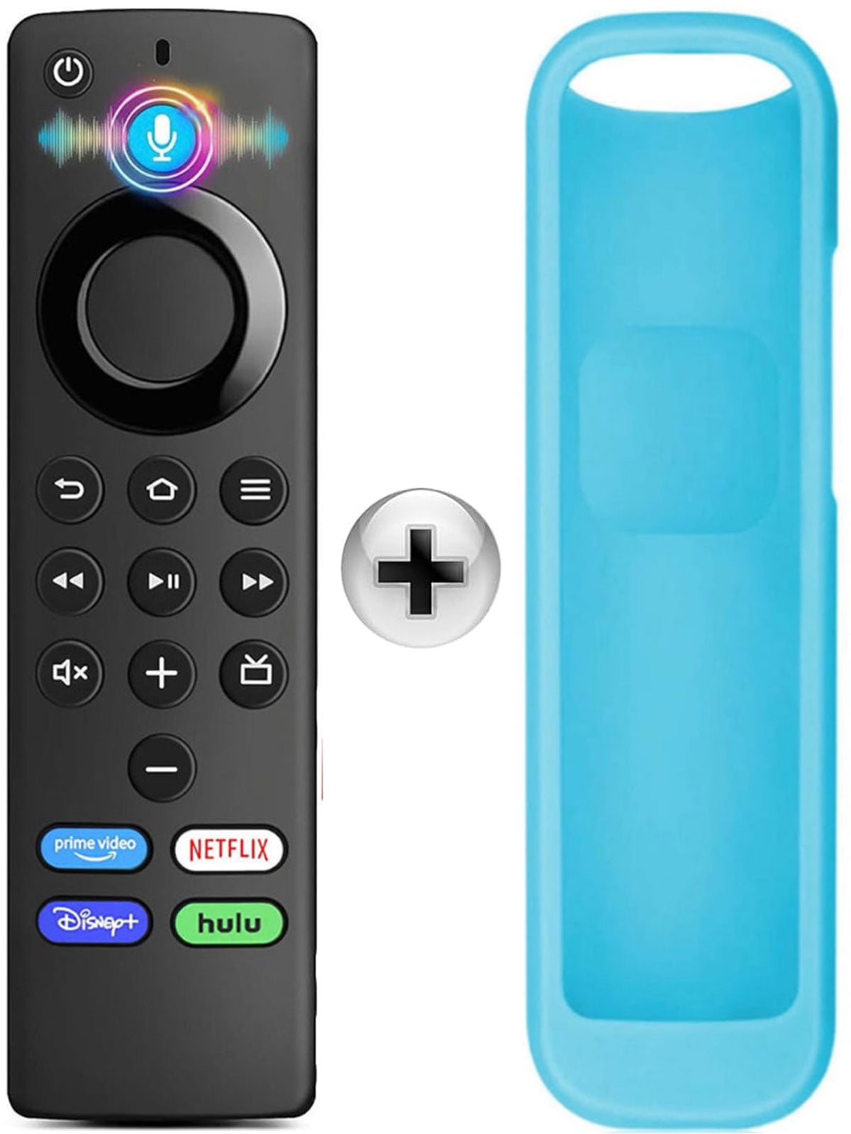 L5B83G Voice Remote Control for AMAZON Smart TV Stick (2nd Gen, 3rd Gen, Lite, 4K) for Fire Smart TV Cube (1st Gen & 2nd Gen)
