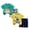 Light Yellow & Green, variant on JUMESGU Outfit for Teen Boy Toddler Boys Cotton Clothing Sets Short Sleeve Tee and Shorts (Blue & Green,3-4 Years)