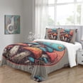 thumbnail image 4 of Magic Mushroom Pattern Duvet Cover Set Teen Adult Newly Design Bedroom Decor Bedspreads,King (90"x104"), 4 of 6