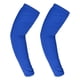 thumbnail image 1 of 1 par de mangas de compresión para codos de brazos, mangas para brazos para reducir el dolor articular, talla L azul, 1 of 7