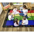 thumbnail image 2 of Flagship Carpets Learning Grid Colorful Numbers and Letters Kids Seating Area Rug for Classroom, Play Area Mat, Home Learning or Kids Room Carpet, 5'10" x 8'4", Seats 20, 2 of 5