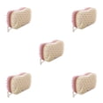 thumbnail image 1 of Inteprter Esponja de baño Exfoliante Cepillo para frotar el cuerpo Ducha SPA Limpiador de piel muerta Removedor Hidratante Adultos Tipo Type2 NO2, 1 of 6