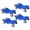 Blue, variant on Ourlova Heavy Duty Car Dollies Set 4 - Wheel Dolly 6000LBS Capacity for Moving Vehicles Trucks Motorcycles Trailers Disabled Cars Garage Workshop Mobility Solution Blue