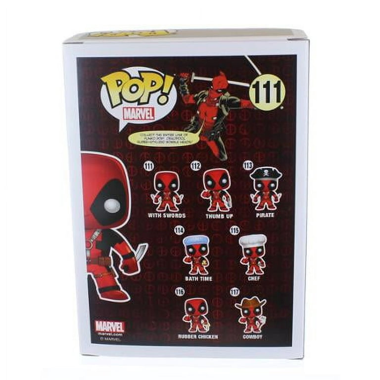  Funko POP Marvel: Deadpool Two Swords Action Figure : Toys &  Games