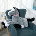 MaoGoLan 35" Giant Horse Stuffed Animal Large Stuffed Horse Plush Toy