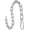 Silver-1pc (Dia-5mm), variant on 23.6" Gym Fitness  Extension Chain, 304 Stainless Steel  Machine Extension Accessory, Workout Chain for  Gym , Weight Lifting, Triceps Exercise