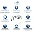 thumbnail image 6 of Transolid Mdrh Maddox Robe Hook - Brushed Stainless, 6 of 7