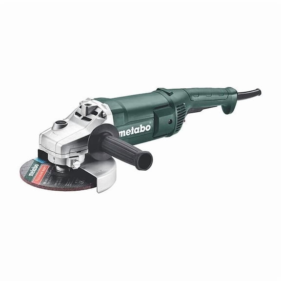 Metabo Angle Grinder, 7 in Dia, 8,450 RPM, 15 A W 2200-180