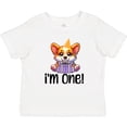 thumbnail image 3 of Inktastic Babys 1st Birthday Corgi Cute Girls Baby T-Shirt, 3 of 5
