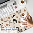 thumbnail image 4 of Long Mouse Pads for Desk,Costumed Ghost Halloween Pattern Desk Mats on Top Of Desks, Desk Mouse Pad Extra Large with 3mm Non-Slip Base and Stitched Edge for Gaming,Office,Work,Home 31.5"x11.8", 4 of 6