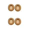 thumbnail image 4 of Bearachild Cojín profesional montado en la cabeza almohadillas para los oídos reemplazo de la cubierta del auricular de malla de Color sólido Caqui 2Conjunto, 4 of 6