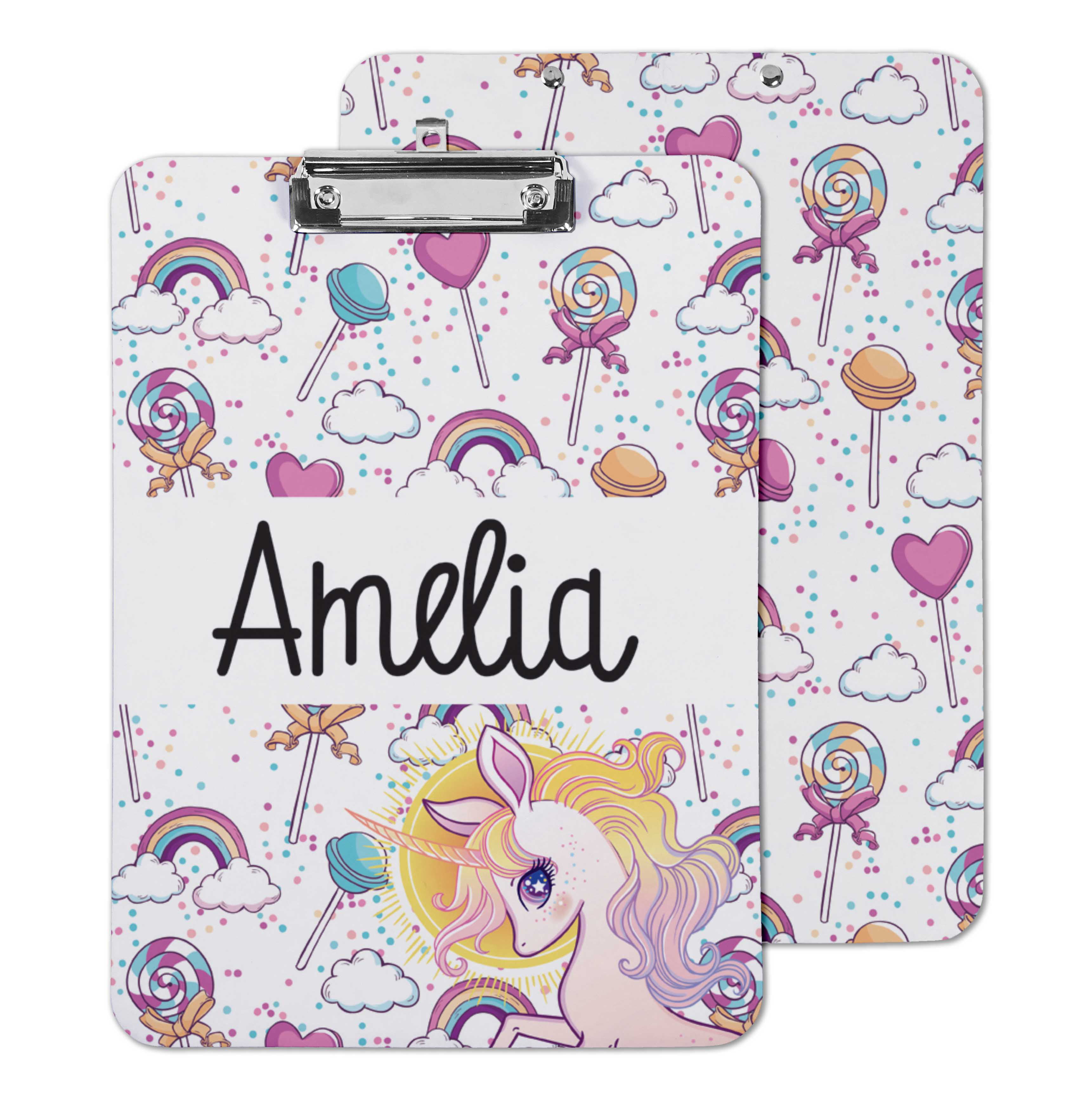 Printtoo Personalized Gift For Kids Decorative Clipboard for Girls,Office-naM 
