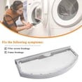 thumbnail image 3 of WE03X23881 Dryer Lint Screen Filter Assembly Replacement for Hotpoint HTX21EASK0WW HTX24EASK0WS HTX24EASK0WW ELECTRIC DRYER and HTX21PASK0WW HTX24GASK0WS DRYER, 3 of 6