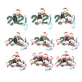 thumbnail image 2 of Nombre Escrito A Mano Deseos Adornos De Muñeco De Nieve Árbol De Navidad Colgante Colgante Decoración De Navidad Decoraciones De Navidad sonducket HA043596-03, 2 of 6