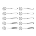 thumbnail image 3 of 10 piezas de cucharas coladoras para olla caliente, cucharas coladoras de acero inoxidable para olla caliente, cucharas desnatadoras de malla, cucharones coladores con mango, 3 of 5
