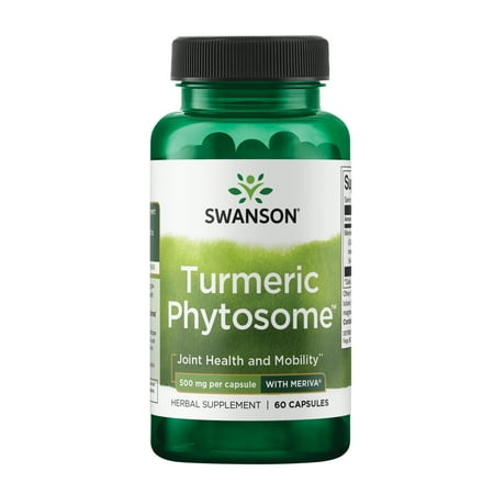 Swanson Turmeric Phytosome with Meriva 500 Milligrams 60 Capsules