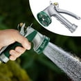 thumbnail image 3 of Mosiee Heavy-Duty Garden Hose Nozzle With 5 Spray Modes & Non-Slip Handle, 3 of 9