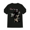 thumbnail image 1 of Misfits Rock Band Pattern T-Shirt Men's Black Casual Crew Neck Short Sleeve One Misfits Ride Johnny Ride Pattern T-Shirt W2 L, 1 of 5