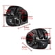 thumbnail image 3 of Riwesomey 1 par de interruptores de motocicleta, piezas de manillar de Control, controlador de bocina de prensa de ciclo automático, reemplazo Accesorios para motos, 3 of 6