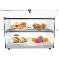 thumbnail image 2 of 22 in. Commercial Countertop Bakery Display Case with Front Curved Glass and Rear Door, 1.5 cu. ft. DC-2C, 2 of 10