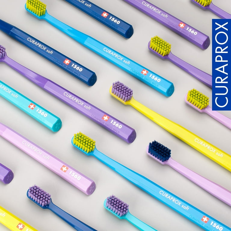 Curaprox CS 1560, Soft Toothbrush for Effective Cleaning and