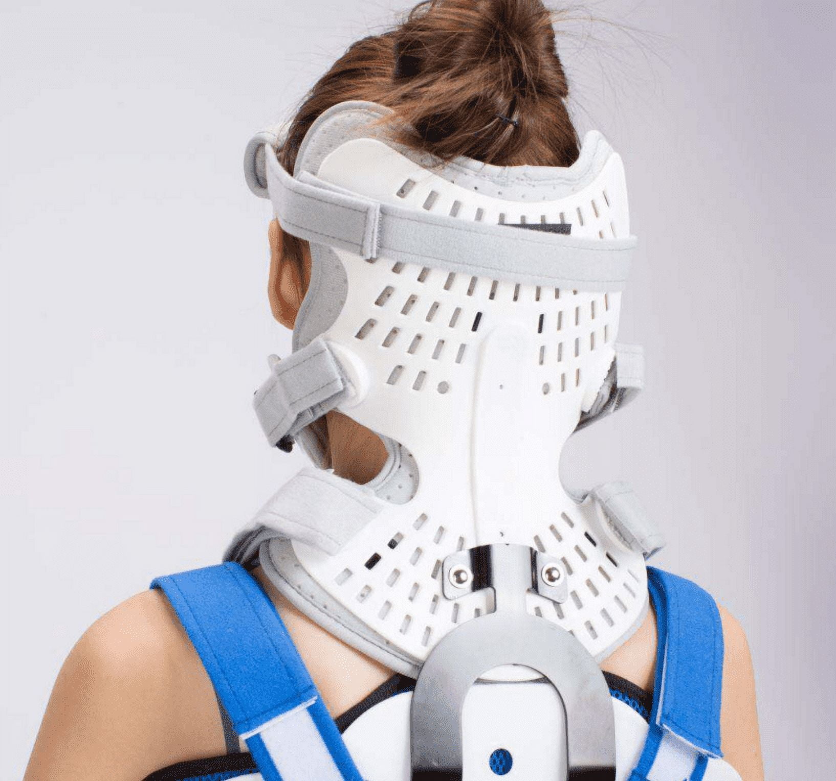 Posture Corrector, Neck Spine Orthosis Brace, Lumbar Spine Orthosis Head and Neck Orthosis, Adjustable Cervical Thoracic Orthosis Lumbar Support Back Posture