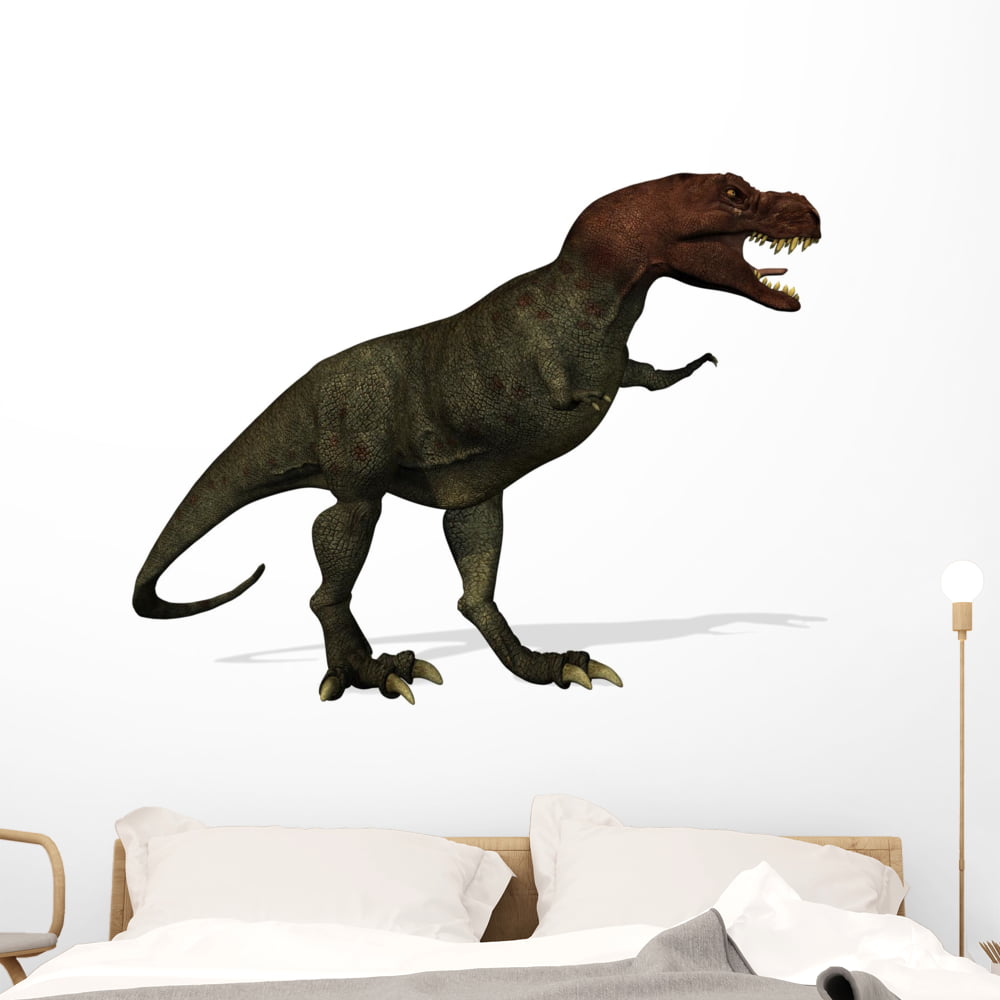 ALBERTOSAURUS Tyrannosaurus Dinosaur Removable WALL STICKER Home Decor Art t-rex 