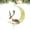 Deer, variant on Acrylic Wolf Christmas Ornaments - Moon Themed Decor for Christmas Tree - Xmas Gifts for Wolf Lovers
