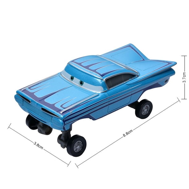 Cars Disney Pixar Cars 3 Lightning McQueen 2,0 Sliver Ramone Mater 1:55 Diecast Metal aleación modelo coche juguetes para niño regalo de cumpleaños Gao Jinjia LED