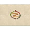 thumbnail image 1 of Ahgly Company Machine Washable Indoor Rectangle Transitional Moccasin Beige Area Rugs, 6' x 9', 1 of 7