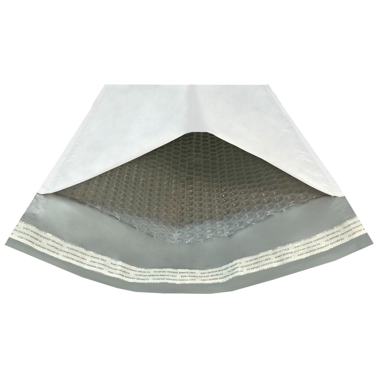 StarBoxes 200 Poly Bubble Mailer Bags 10.5x16" #5 Envelopes White Self-Seal
