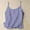 Purple, variant on FDGIU Women's Camisoles Tank Tops - Adjustable Spaghetti Strap Crew Neck, Cotton Linen 2025 Summer Beach Vacation Blouse