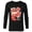 Black, variant on Disney and Pixar’s Turning Red Panda Mei Cute 4*Town 4Ever - Long Sleeve T-Shirt for Men - Customized-White
