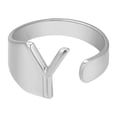 thumbnail image 1 of EGNMCR Rings Fashion Couple Ring Twenty Six English Letter Open Ring Couple Jewelry Letter ring, 1 of 1