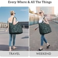 thumbnail image 2 of Science Classroom Experiment Themed Travel Tote Bag Multipurpose Weekender Bag Lightweight with Adjustable Strap, Perfect for Study, Fitness, Travel Use, 2 of 5