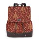 thumbnail image 1 of Easygdp Christmas Tree On A Red Background Mochila de Cuero para Mujeres, Bolso de Hombro, Bolsos de Mano de Moda para Trabajo y Viajes, 1 of 4